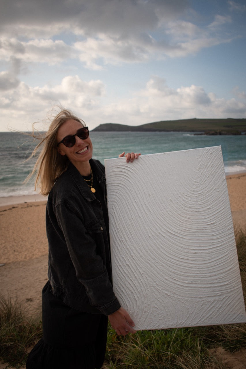 Waves Collection | White Waves Pair